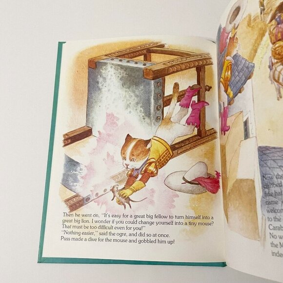Vintage 1984 Puss in Boots by Wishing Well Books - Picture 13 of 16